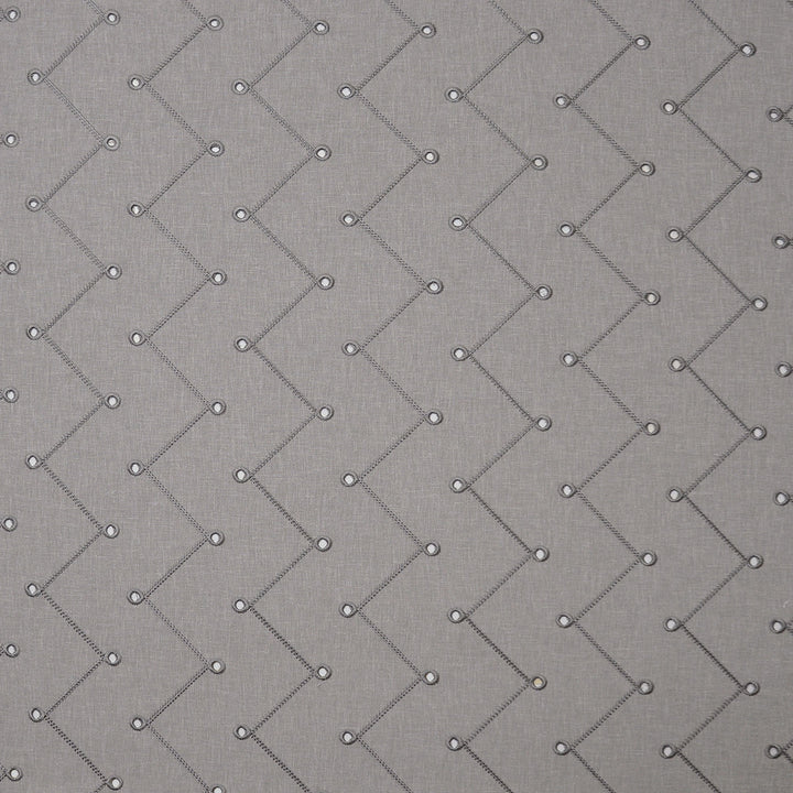 Monocle # 112 Fog by Maxwell Fabric COLOR WAVES-NEUTRAL TERRITORY 56% POLYESTER/28% COTTON
9% LINEN/6% VISCOSE INDIA See sample </p><p>Repeat: Horizontal: 3.75" and Vertical: 4.5" 54"EMB.52" - Fabric Carolina -
