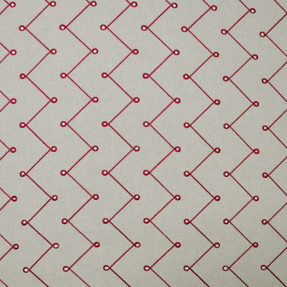 Monocle # 249 Fuchsia by Maxwell Fabric COLOR WAVES-GARDENIA 56% POLYESTER 28% COTTON
9% LINEN 6% VISCOSE INDIA </p><p>Repeat: Horizontal: H-3.75 and Vertical: V-4.5 54"EMB.52" - Fabric Carolina -