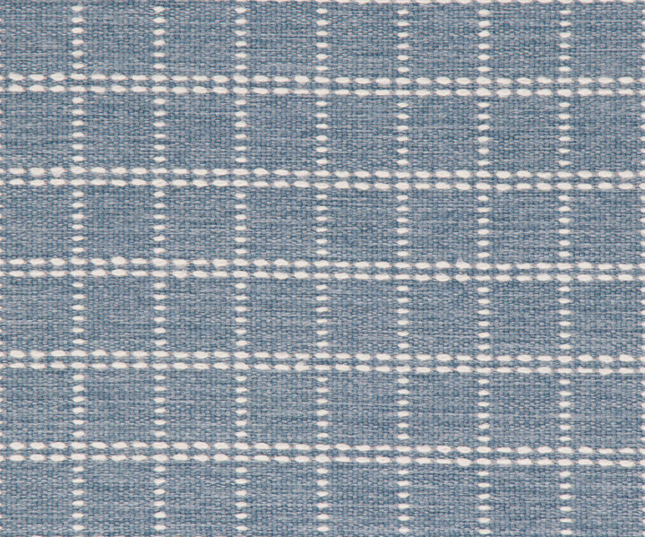 Motthaven Cerulean by Bella-Dura Designer Fabric  100% BELLA DURA POLYOLEFIN USA 70000 H: 1'' V: 1.125'' 53''  - Swanky Fabrics -