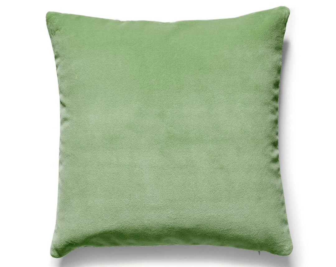 Torino Velvet Pillow 22 X 22 - Meadow MTTORIPILL0016 by Scalamandre Designer Pillow