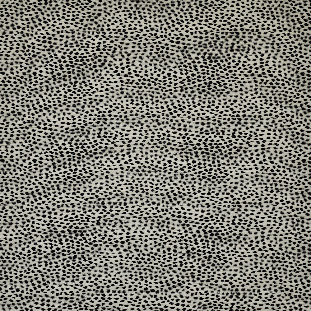 Micromini # 321 Dalmation by Maxwell Fabric COLOR WAVES-DOMINO EFFECT 54% ACRYLIC/37% POLYESTER
9% VISCOSE TURKEY See sample </p><p>Repeat: Horizontal: and Vertical: 54" - Fabric Carolina -