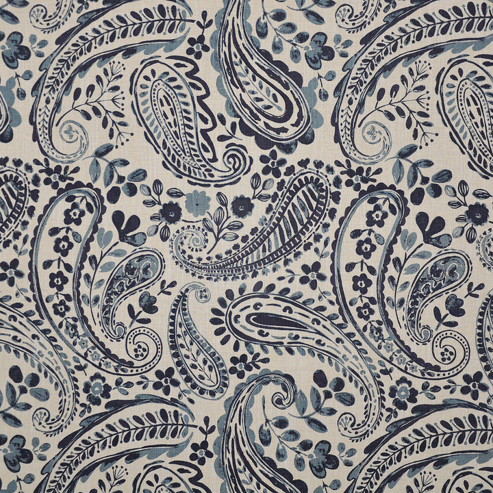Marzipan # 609 Navy by Maxwell Fabric COLOR THEORY-VOL.IV BLUE CRUSH 70% COTTON/25% POLYESTER
5% LINEN INDIA See sample </p><p>Repeat: Horizontal: 18" and Vertical: 23.5" 54" - Fabric Carolina -