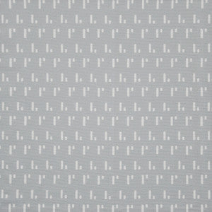 Morse Code # 628 Steel by Maxwell Fabric
