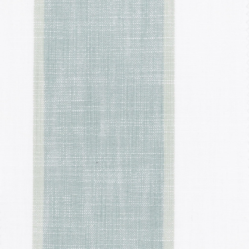 Muldoon 1 Seafoam by Stout Fabric JUST STRIPES SPRINGTIME/MULTI 100%COT INDIA Horizontal: 6.000 and Vertical: 0.000 54 in - Fabric Carolina -