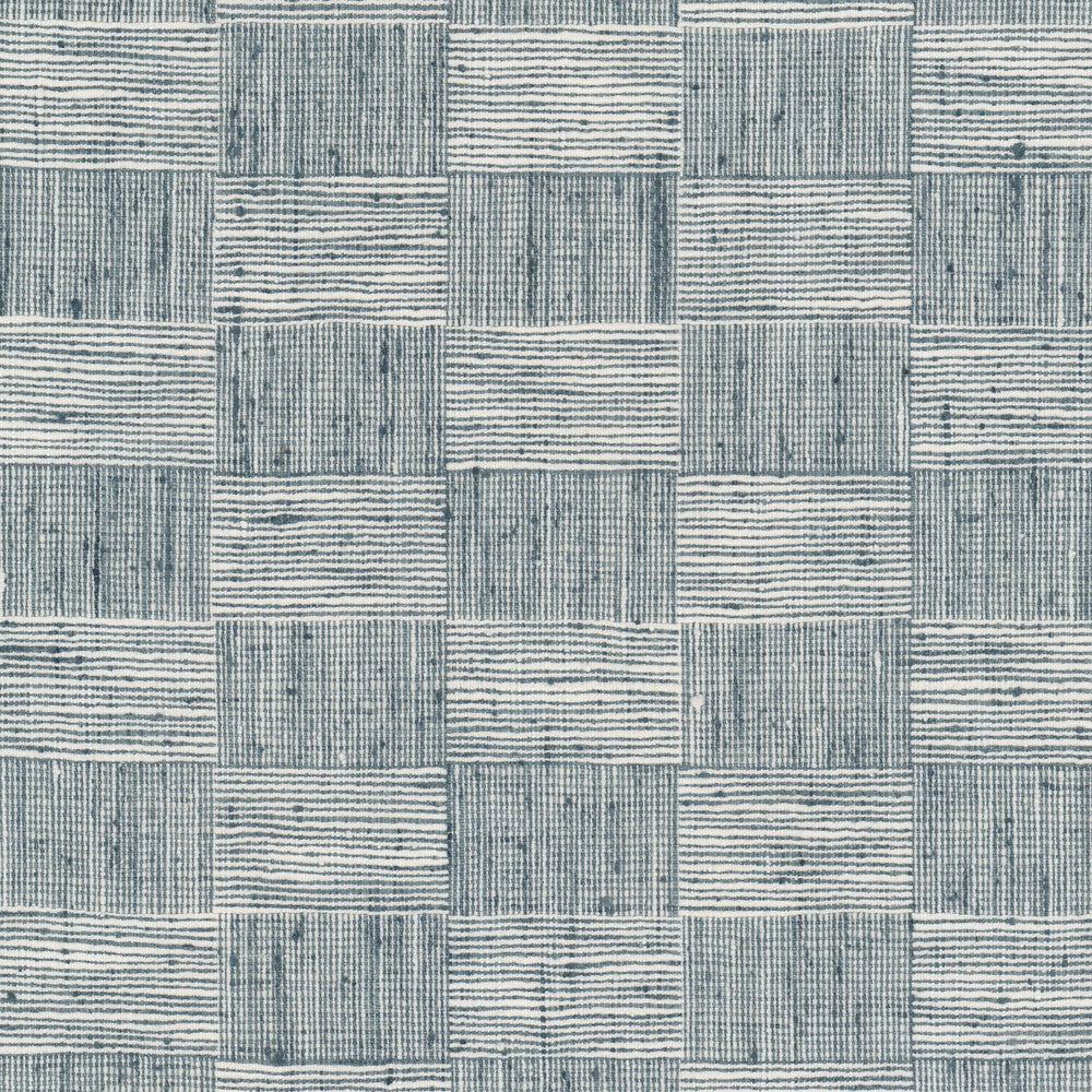 Mulholland 4 Dresden by Stout Fabric RAINBOW LIBRARY HAZE/SKY 62%POL 38%COT INDIA CATB 117-2013 Horizontal: 5.250 and Vertical: 3.125 54 in - Fabric Carolina -