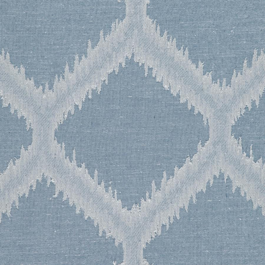 Marcel # 613 Waterfall by Maxwell Fabric Wide Width Drapery 100% POLYESTER TURKEY V-14.75"H-10.75" 117.75" - Fabric Carolina -