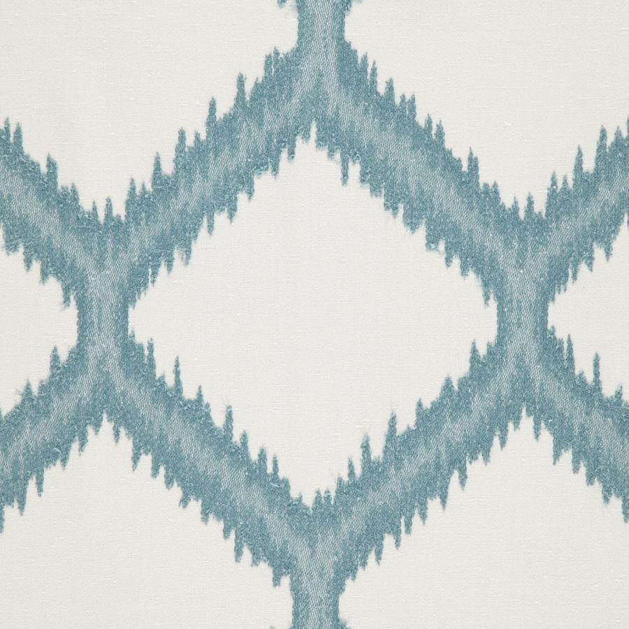 Marcel # 616 Spa by Maxwell Fabric Wide Width Drapery 100% POLYESTER TURKEY V-14.75"H-10.75" 117.75" - Fabric Carolina -