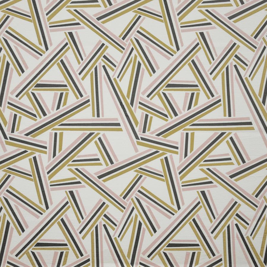 Massimo # 412 Chic by Maxwell Fabric COLOR WAVES-NEAPOLITAN 100% COTTON INDIA V-16"H-27" 54" - Fabric Carolina -