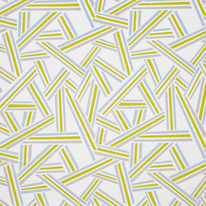Massimo # 801 Greenspace by Maxwell Fabric COLOR WAVES-RIVIERA 100% COTTON INDIA V-16"H-27" 54" - Fabric Carolina -