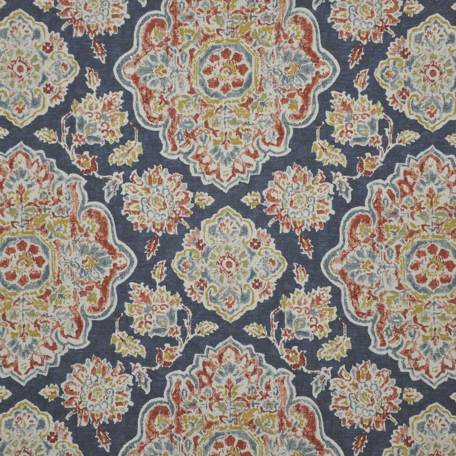 Mayberry # 442 Traditiona by Maxwell Fabric COLOR WAVES-NEAPOLITAN 70% VISCOSE/30% LINEN SPAIN V&H-27" 54" - Fabric Carolina -