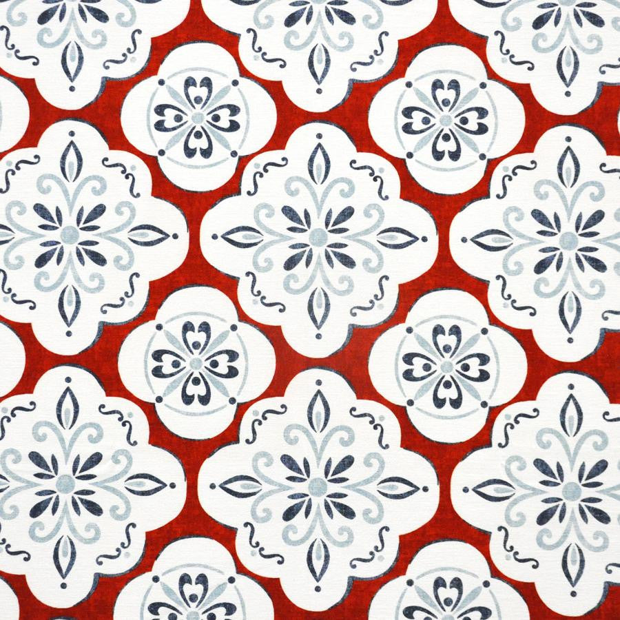 Medici # 803 Ming by Maxwell Designer Fabric Color Theory-Vol.Vi Odyssey 100% COTTON SPAIN V-9"H-9" 54" - Swanky Fabrics -