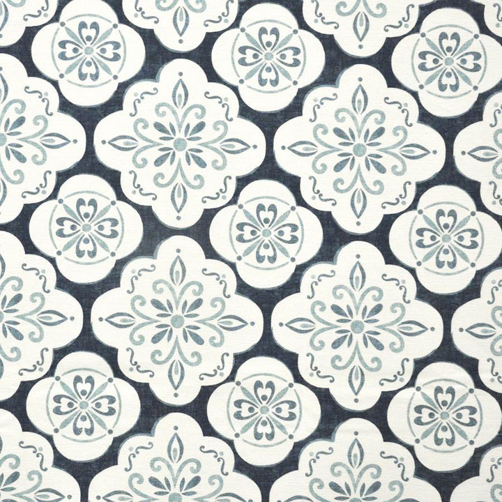 Medici # 833 Atlantic by Maxwell Fabric Color Theory-Vol.Vi Odyssey 100% COTTON SPAIN V-9"H-9" 54" - Fabric Carolina -