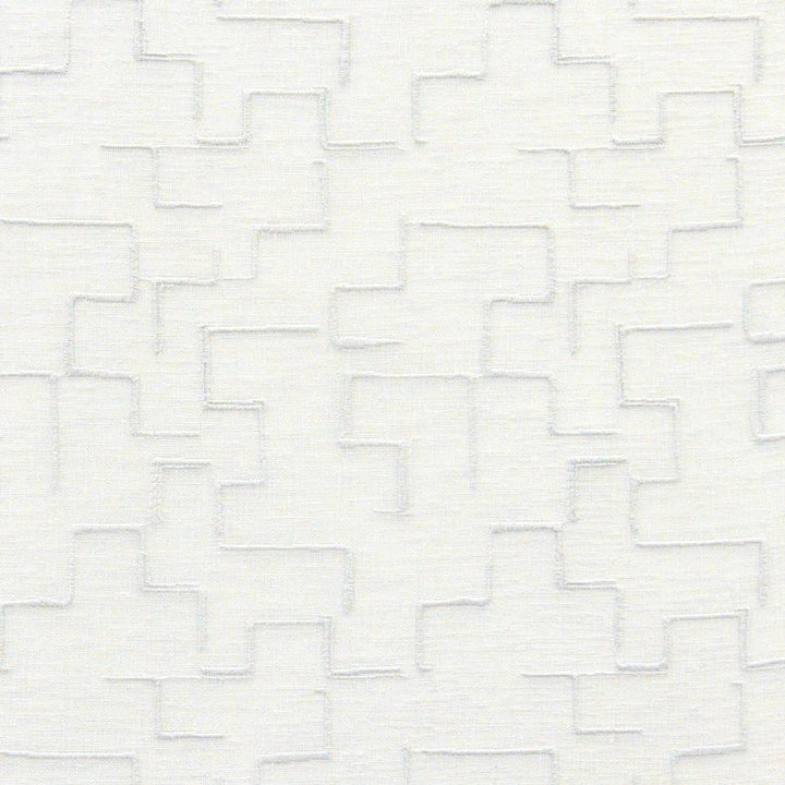 Minos # 509 Luna by Maxwell Fabric Sheer Paths 100% POLYESTER TURKEY V-8" H-6.4" 118" EMB. WIDTH 110" - Fabric Carolina -