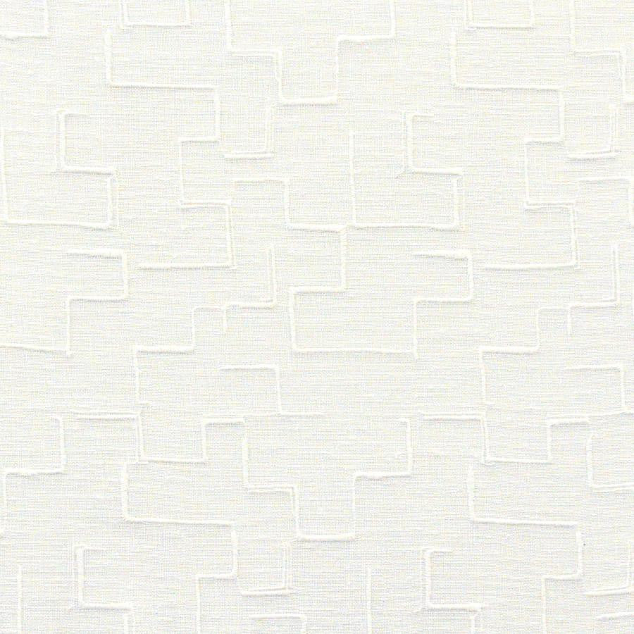 Minos # 550 Pure by Maxwell Fabric Sheer Paths 100% POLYESTER TURKEY V-8" H-6.4" 118" EMB. WIDTH 110" - Fabric Carolina -