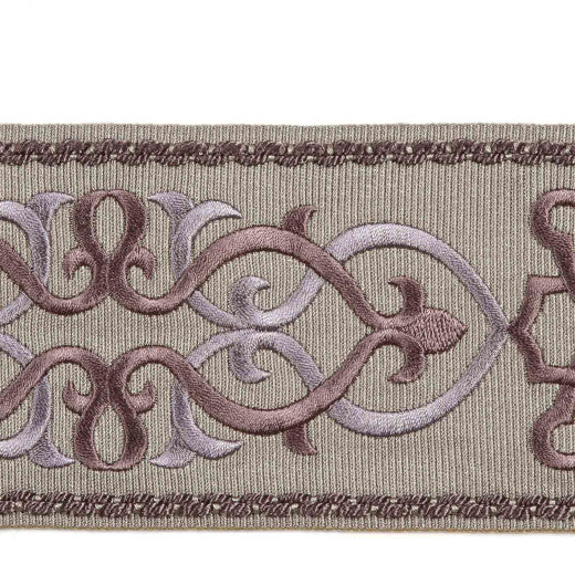 Mainz - Lilac by Europatex Fabric Tapes Galore 100% Polyester China See Sample Horizontal: N/A and Vertical: N/A 3.05 inches  - Fabric Carolina -
