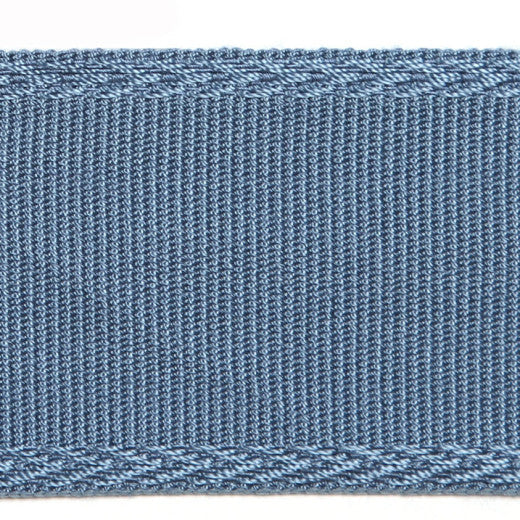 Majestic - Blue Spa by Europatex Designer Fabric Dainty & Majestic 100% Polyester China See Sample Horizontal: N/A and Vertical: N/A 2.38 inches  - Swanky Fabrics -