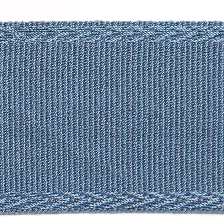 Majestic Blue Spa by Europatex Designer Fabric Dainty & Majestic 100% Polyester 2.38 inches - Swanky Fabrics -