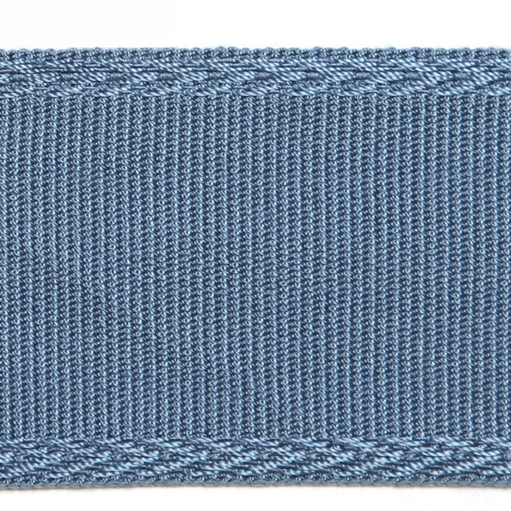 Majestic Blue Spa by Europatex Designer Fabric Dainty & Majestic 100% Polyester 2.38 inches - Swanky Fabrics -