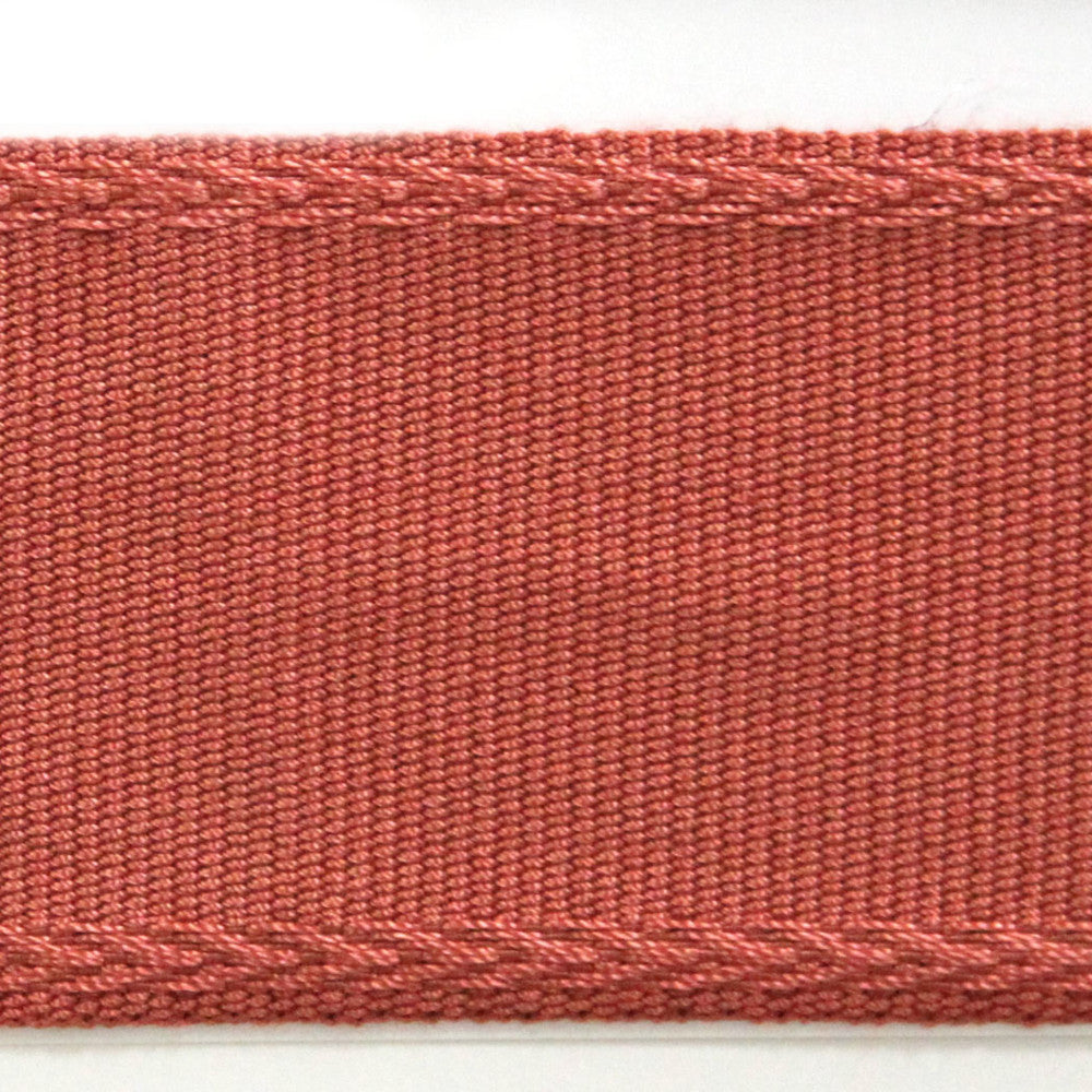 Majestic Coral by Europatex Fabric Dainty & Majestic 100% Polyester 2.38 inches - Fabric Carolina -