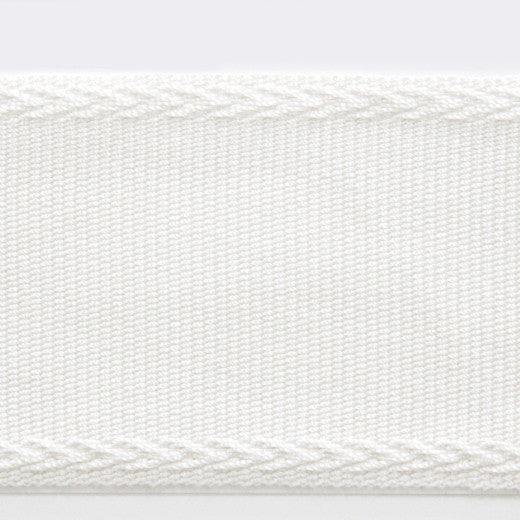 Majestic - Ivory by Europatex Designer Fabric Dainty & Majestic 100% Polyester China See Sample Horizontal: N/A and Vertical: N/A 2.38 inches  - Swanky Fabrics -