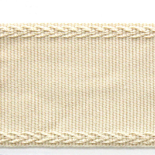 Majestic - Mayonnaise by Europatex Designer Fabric Dainty & Majestic 100% Polyester China See Sample Horizontal: N/A and Vertical: N/A 2.38 inches  - Swanky Fabrics -