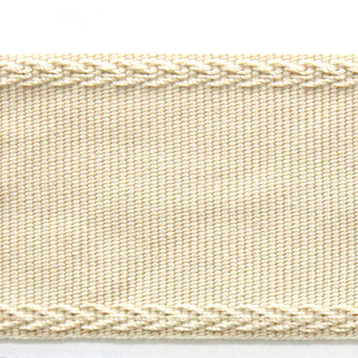 Majestic Mayonnaise by Europatex Designer Fabric Dainty & Majestic 100% Polyester 2.38 inches - Swanky Fabrics -