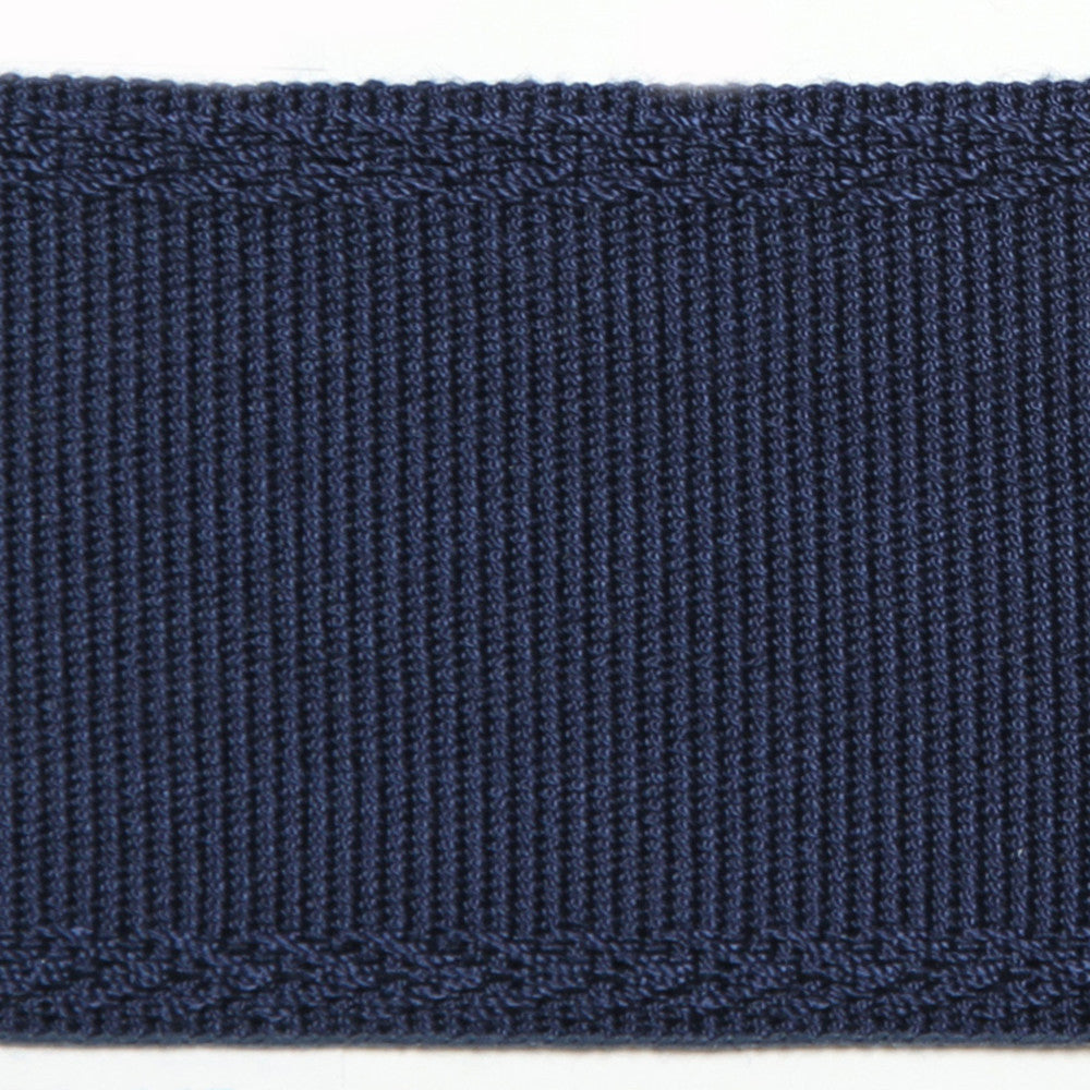 Majestic Navy by Europatex Designer Fabric Dainty & Majestic 100% Polyester 2.38 inches - Swanky Fabrics -