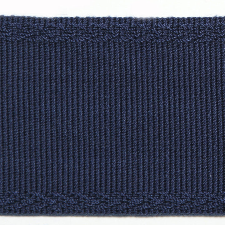 Majestic Navy by Europatex Designer Fabric Dainty & Majestic 100% Polyester 2.38 inches - Swanky Fabrics -