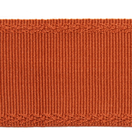 Majestic - Pumpkin by Europatex Fabric Dainty & Majestic 100% Polyester China See Sample Horizontal: N/A and Vertical: N/A 2.38 inches  - Fabric Carolina -