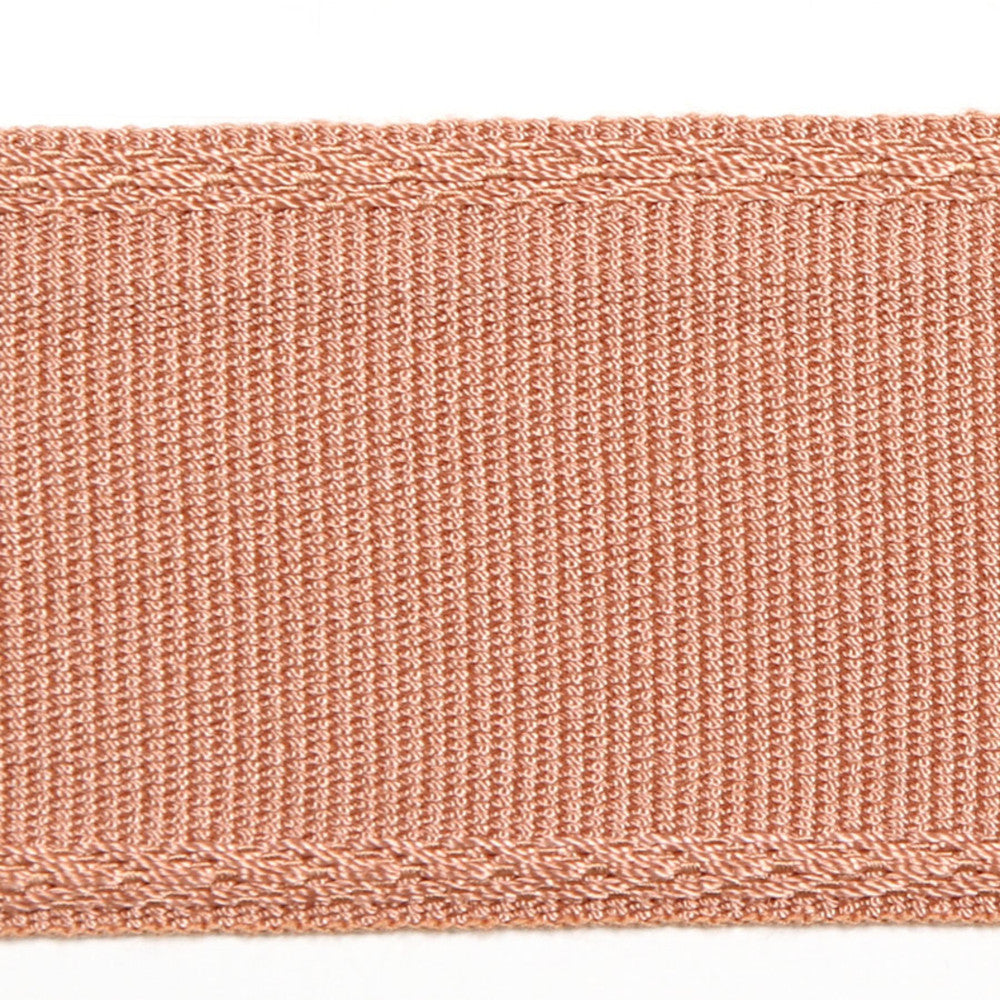 Majestic Salmon by Europatex Designer Fabric Dainty & Majestic 100% Polyester 2.38 inches - Swanky Fabrics -