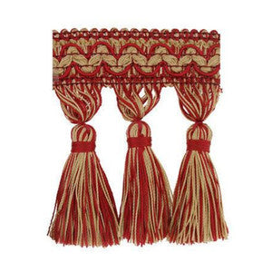 Malaga Col. 572 Cranberry by Europatex Fabric