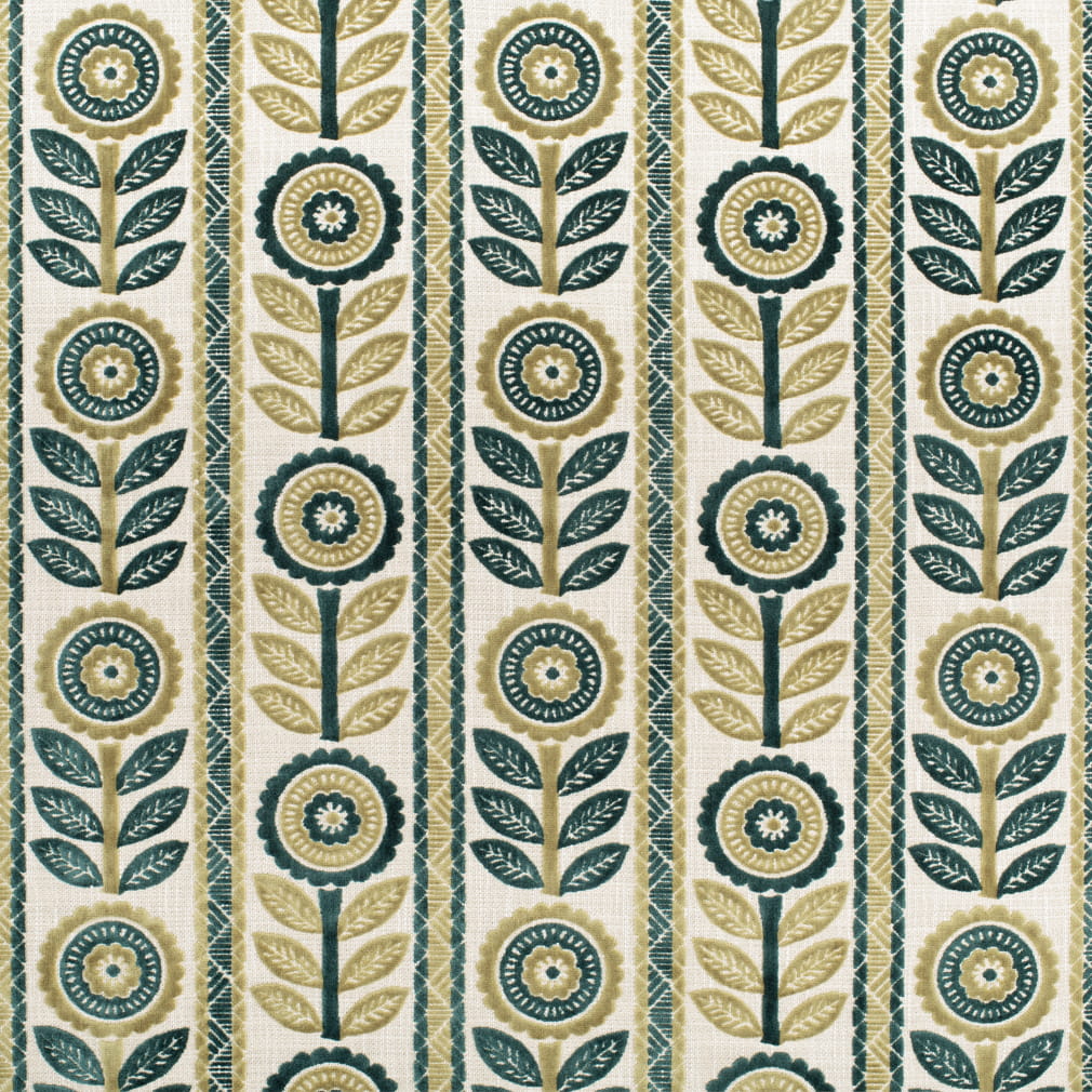Martina Prussian A1138-02 by 29 Park Designer Fabric