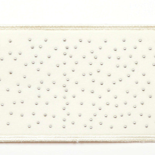 Mellow - Bone by Europatex Fabric Mellow 82.1% Polyester / 11% Rayon / 6.9% Metallic yarn China See Sample Horizontal: N/A and Vertical: N/A 3.00 inches  - Fabric Carolina -