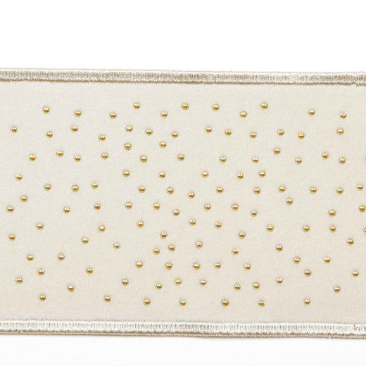 Mellow - Mushroom by Europatex Fabric Mellow 82.1% Polyester / 11% Rayon / 6.9% Metallic yarn China See Sample Horizontal: N/A and Vertical: N/A 3.00 inches  - Fabric Carolina -