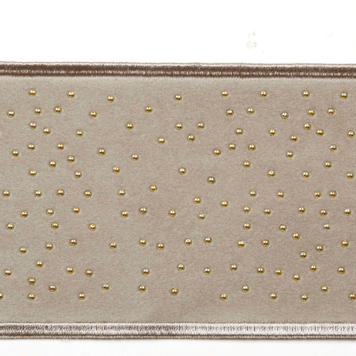 Mellow Woodsmoke by Europatex Fabric Mellow 82.1% Polyester / 11% Rayon / 6.9% Metallic yarn 3.00 inches - Fabric Carolina -