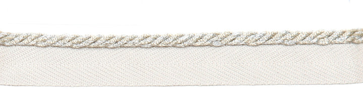 Le Lin Metallic Micro Cord Porcelain by Europatex Fabric Le Lin Collection 42% Fibranne, 33% Rayon, 25% Metallic Yarns China Horizontal: N/A and Vertical: N/A 1/8" - Fabric Carolina -