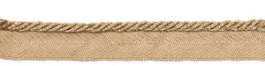 Le Lin Metallic Micro Cord Copper by Europatex Fabric