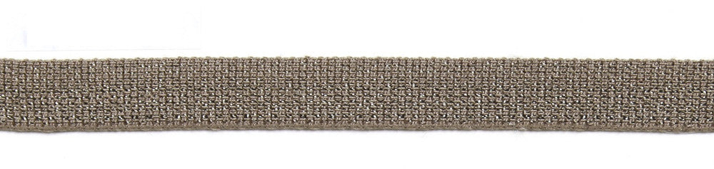 Le Lin Metallic Micro Gimp Magnesium by Europatex Fabric Le Lin Collection 42% Fibranne, 30% Rayon, 25% Metallic Yarns, 3% Polyester China Horizontal: N/A and Vertical: N/A .56" - Fabric Carolina -