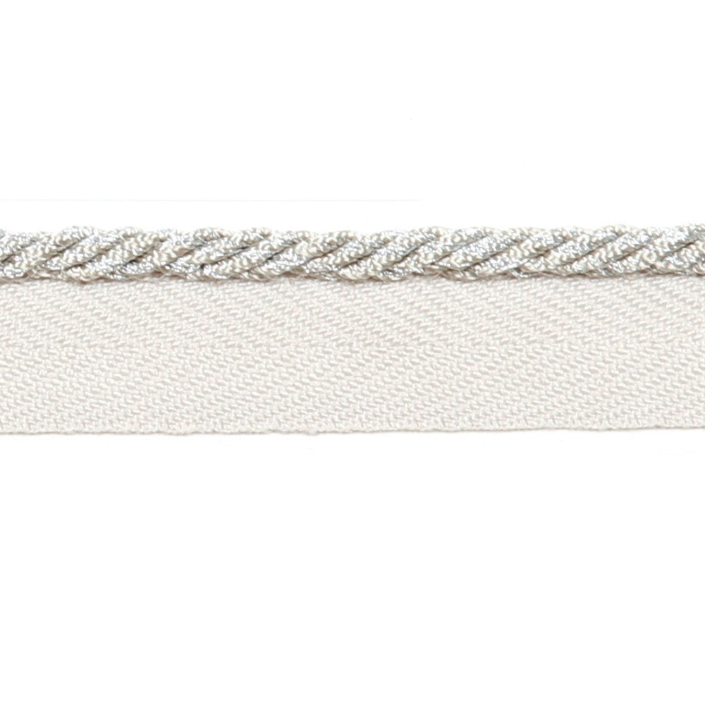 Le Lin Metallic Micro Cord Ice by Europatex Fabric Le Lin 42% Fibranne, 33% Rayon, 25% Metallic yarns 0.13 inches - Fabric Carolina -