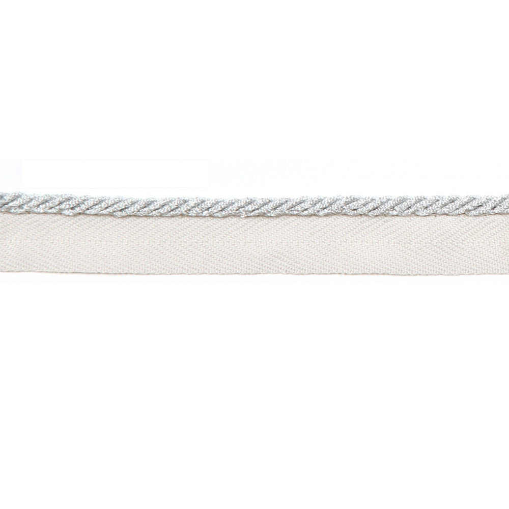 Le Lin Metallic Micro Cord Porcelain by Europatex Fabric Le Lin 42% Fibranne, 33% Rayon, 25% Metallic yarns 0.13 inches - Fabric Carolina -