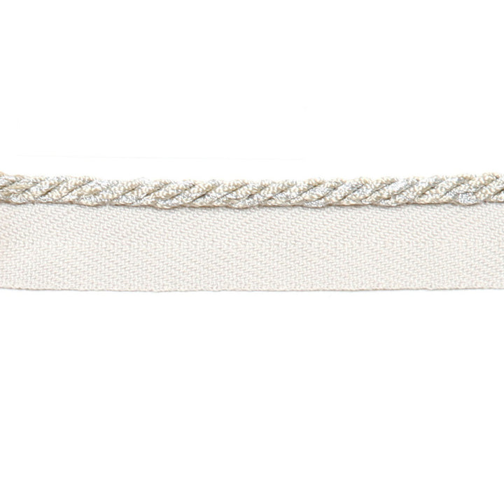 Le Lin Metallic Micro Cord Silver by Europatex Fabric Le Lin 42% Fibranne, 33% Rayon, 25% Metallic yarns 0.13 inches - Fabric Carolina -