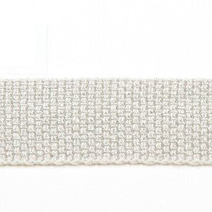 Le Lin Metallic Micro Tape Ice by Europatex Fabric