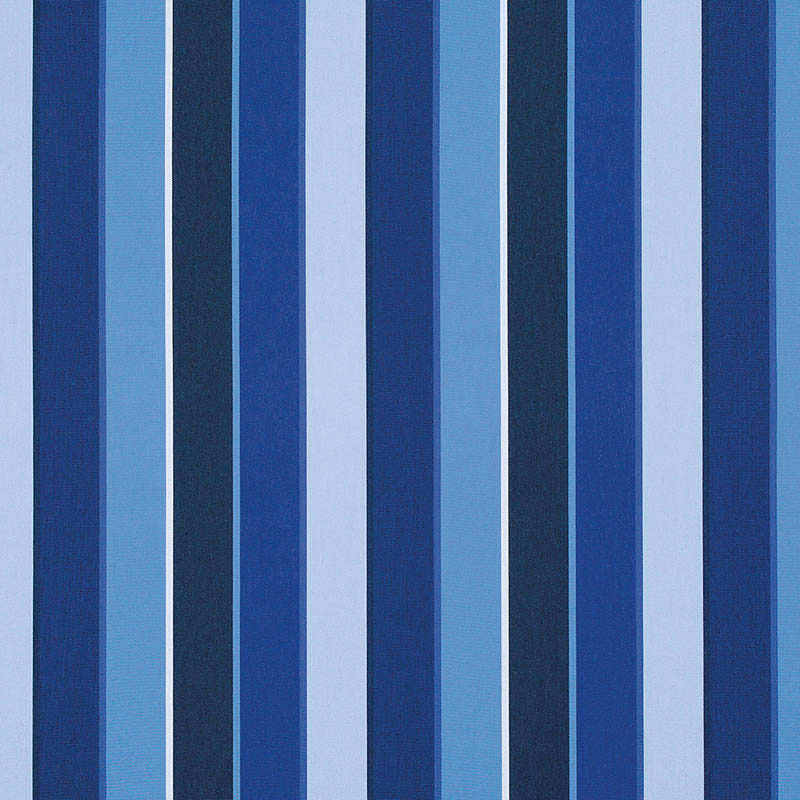 56080 Milano Cobalt by Sunbrella Fabric Cushion Furniture Drapery Fabrics > Sunbrella Stripes 100% Acrylic USA or Imported 11" 54" - Fabric Carolina -