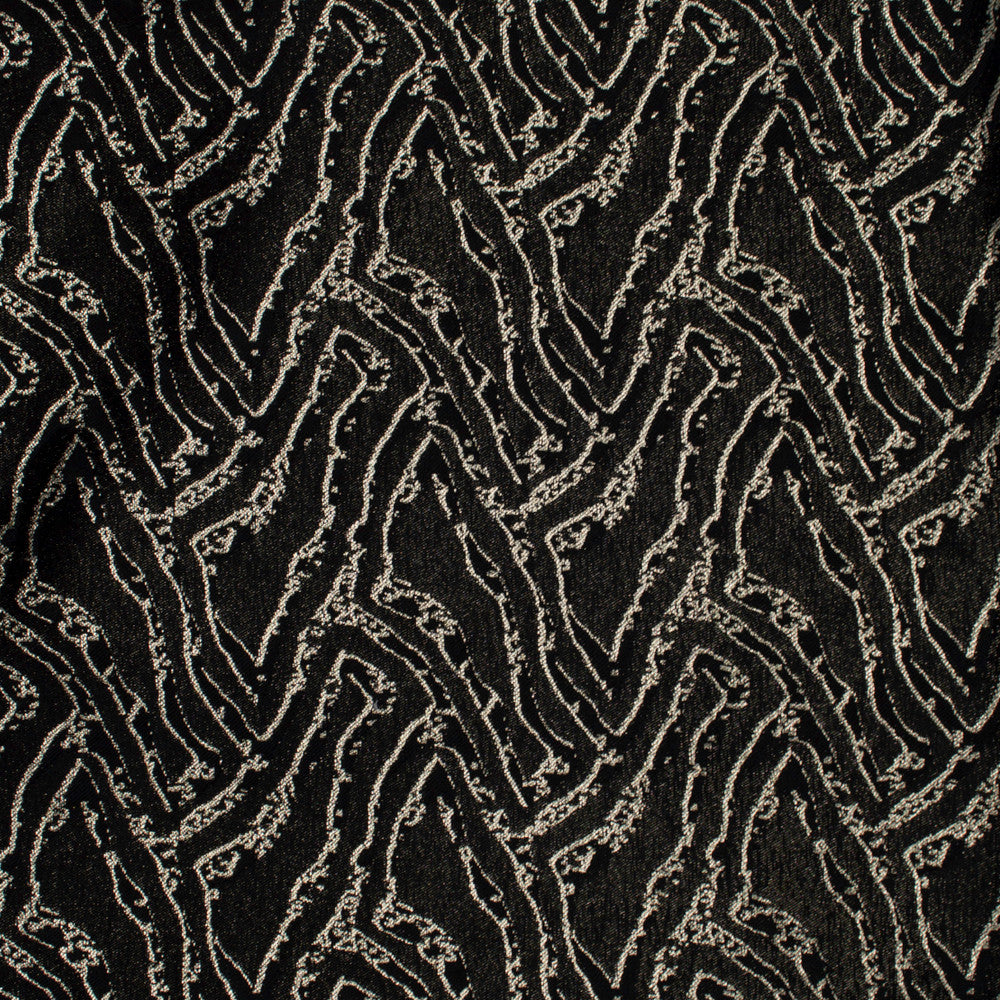 Mirabila A Black by Europatex Fabric Mirabila 100% Polyester 118.00 inches - Fabric Carolina -
