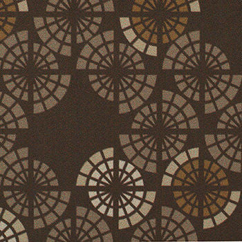 Mulberry Burnt Umber by Morbern Designer Fabric See sample 100% Vinyl  500000 Horizontal: 9.6" and Vertical: 9.7" 54"  - Swanky Fabrics -