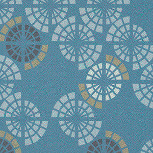Mulberry Genuine Blue by Morbern Fabric