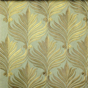MURPHY MH EMB. WX 4883 SAGE by Europatex Fabric