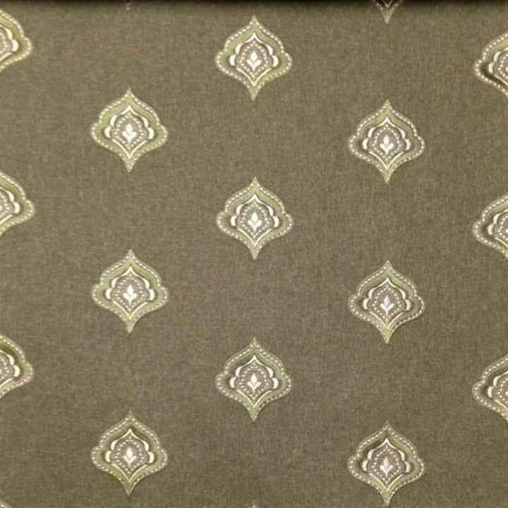 Murphy 5032 Olive by Europatex Fabric Murphy 100% Polyester 6.7" H, 9.5" V 55.00 inches - Fabric Carolina -
