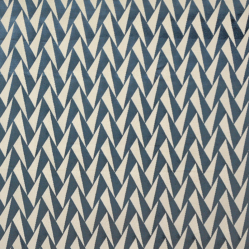 Nouveau # 852 Teal by Maxwell Designer Fabric Telafina Season Xi 78% VISCOSE 22% MODACRYLIC BELGIUM V-5.7"H-3.4" 53.5-54.3" - Swanky Fabrics -