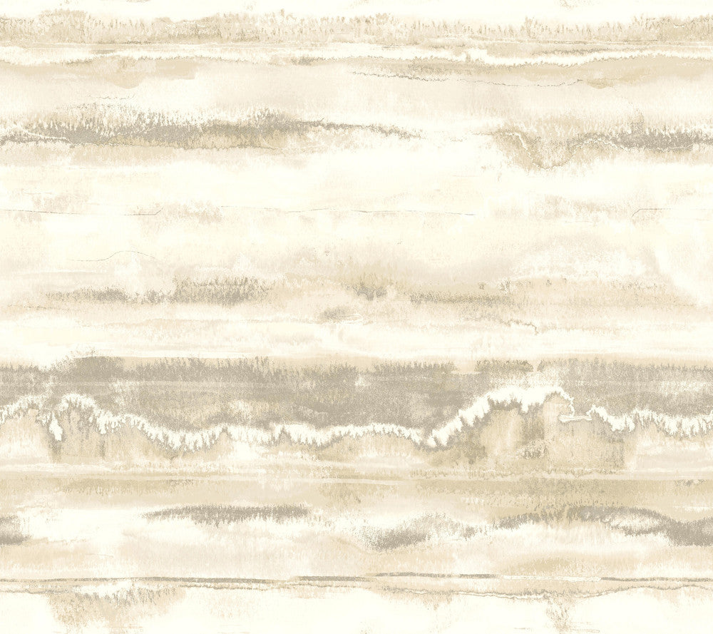High Tide Cream Wallpaper by Candice Olson Candice Olson Botanical Dreams Covers about 60.8 square feet 27-in by 27-ft long roll Unpasted 24 - Fabric Carolina -